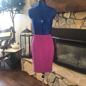 Ann Taylor Purple/Plum Pencil Skirt